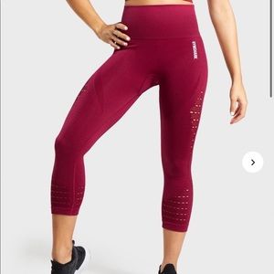 Gymshark Energy Seamless Cropped Leggings NWOT